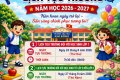 THÔNG BÁO LỊCH TỰU TRƯỜNG NĂM HỌC 2026–2027